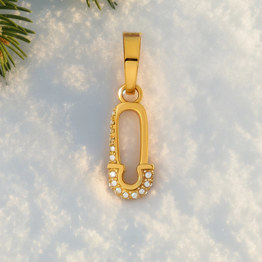 Safety Pin Charm